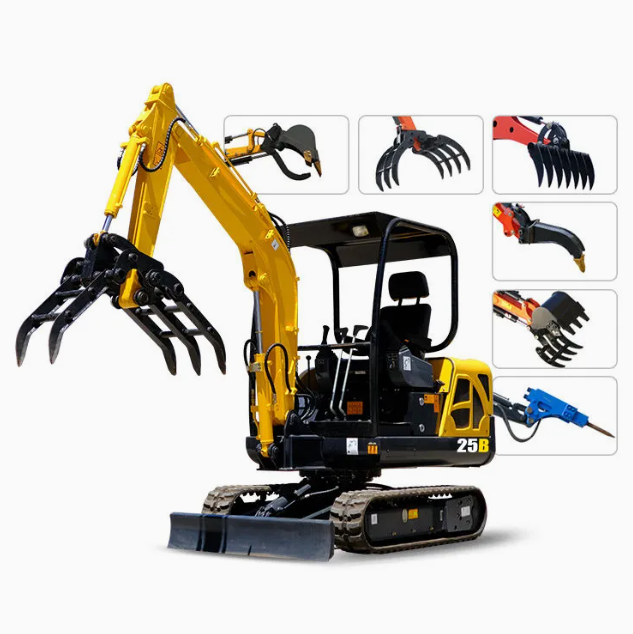 Mini Excavator New Designs Excavator Small Mini Digger Crawler Excavator